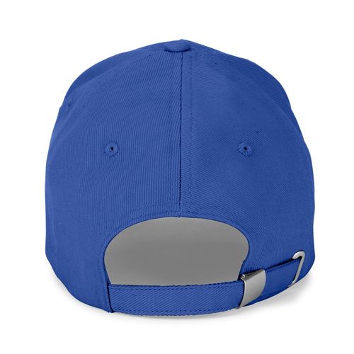 azulón ASHTON. Gorra 100% algodón (260 g/m²) con 5 paneles