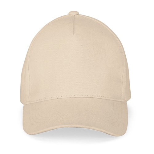 ASHTON. Gorra 100% algodón (260 g/m²) con 5 paneles