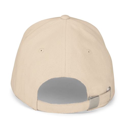 beis ASHTON. Gorra 100% algodón (260 g/m²) con 5 paneles