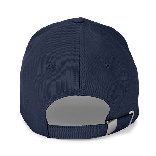 azul marino ASHTON. Gorra 100% algodón (260 g/m²) con 5 paneles