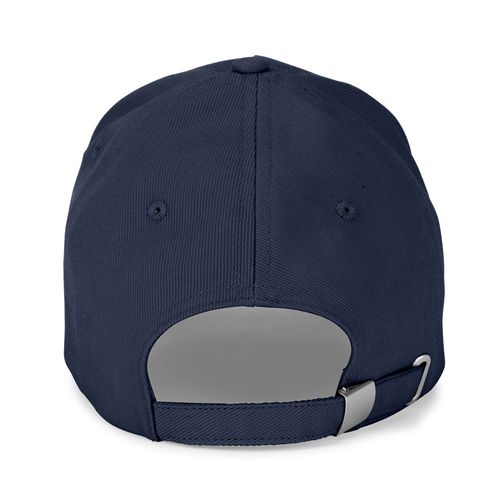 azul marino ASHTON. Gorra 100% algodón (260 g/m²) con 5 paneles
