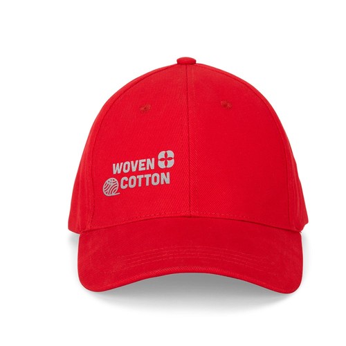 NATHAN. GORRA 100% ALGODÓN (260 G/M²) CON 6 PANELES