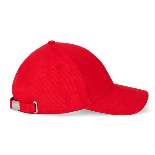 red NATHAN. Gorra 100% algodón (260 g/m²) con 6 paneles