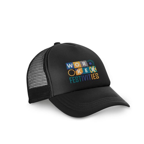 NICOLA BK. GORRA DE POLIÉSTER Y MALLA (150 G/M²)
