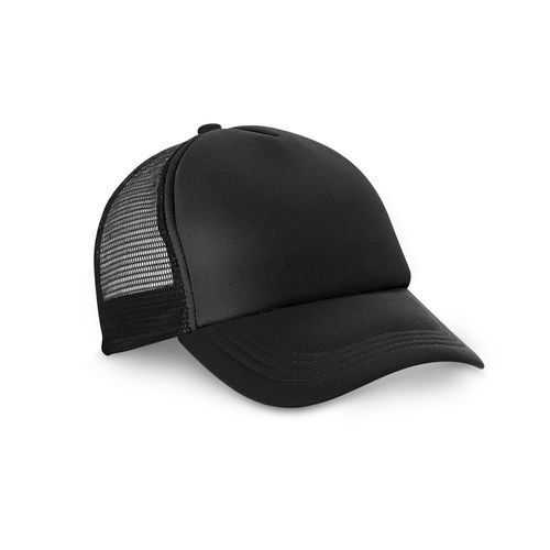 NICOLA BK. GORRA DE POLIÉSTER Y MALLA (150 G/M²)