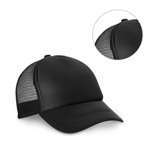NICOLA BK. Casquette en polyester et maille (150 g/m²), RIONDET SERIPUB, EYBENS