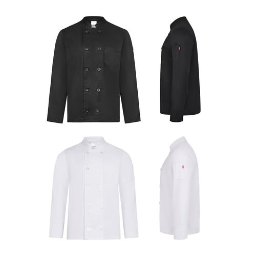 VL BACO. CHAQUETA DE COCINA DE MANGA LARGA (190 G/M2)