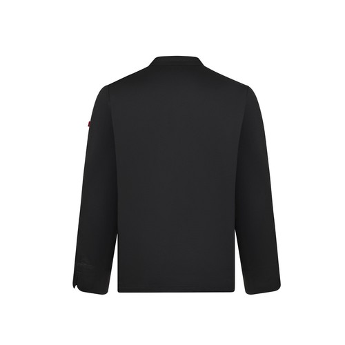 black VL BACO. Chaqueta de cocina de manga larga (190 g/m2)