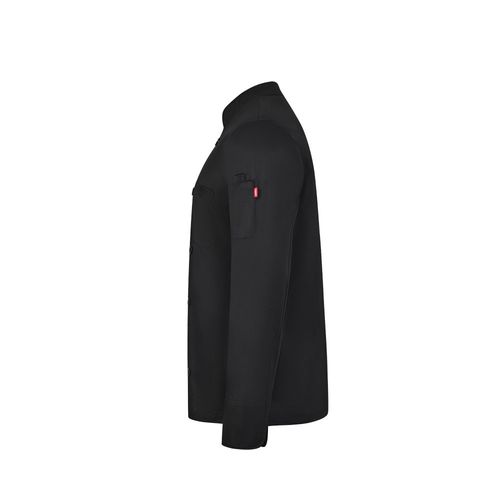 black VL BACO. Chaqueta de cocina de manga larga (190 g/m2)
