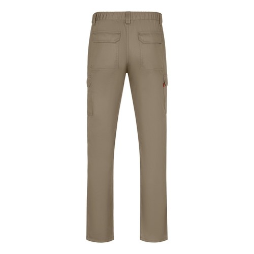 luz natural VL HERMES. Pantalón de sarga multibolsillos (190 g/m²)