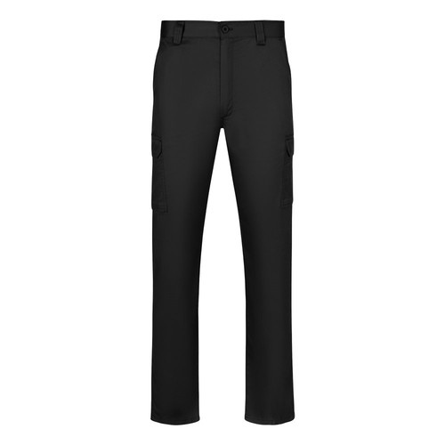black VL HERMES. Pantalón de sarga multibolsillos (190 g/m²)