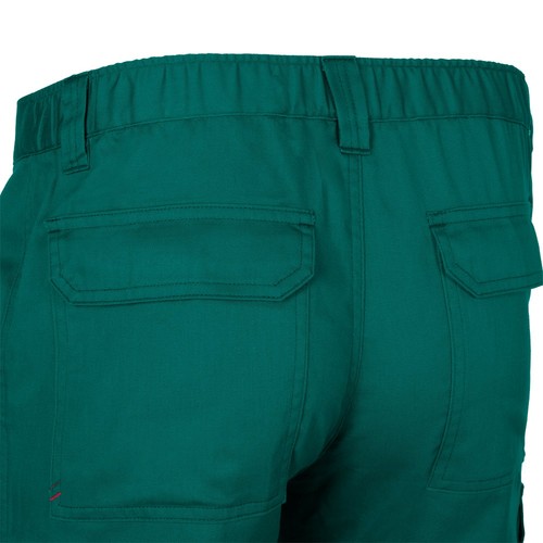 green VL HERMES. Pantalón de sarga multibolsillos (190 g/m²)