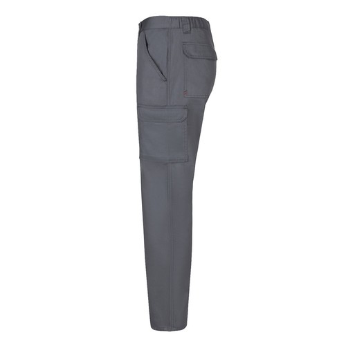 VL HERMES. Pantalon en sergé à poches multiples (190 g/m²) - 4