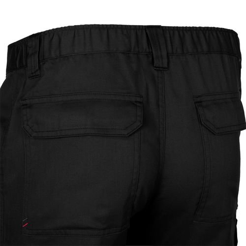 black VL HERMES. Pantalón de sarga multibolsillos (190 g/m²)