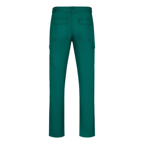 green VL HERMES. Pantalón de sarga multibolsillos (190 g/m²)