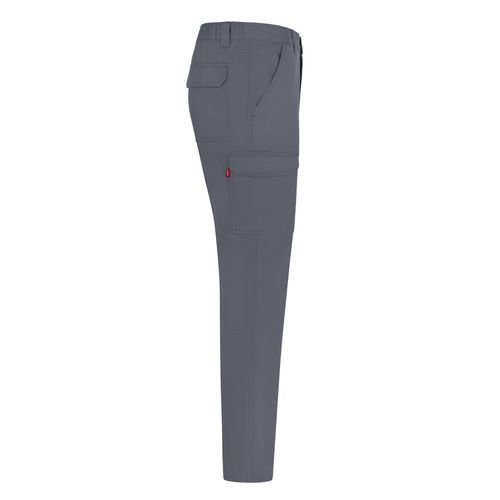 gray VL HERMES. Pantalón de sarga multibolsillos (190 g/m²)