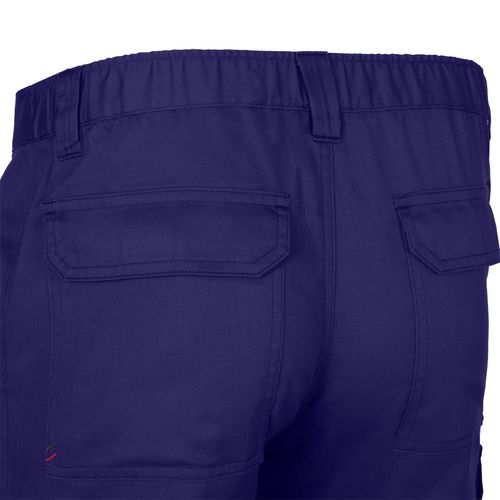 azulón VL HERMES. Pantalón de sarga multibolsillos (190 g/m²)