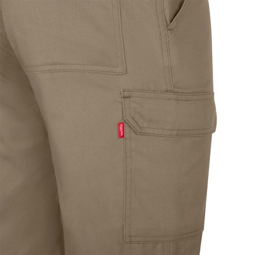 luz natural VL HERMES. Pantalón de sarga multibolsillos (190 g/m²)