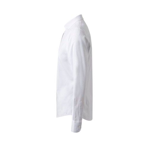 VL PRITHVI WOMEN. Camisa Oxford (180 g/m²) para mujer, fabricada en algodón (50 %), poliéster (45 %) y elastano (5 %)