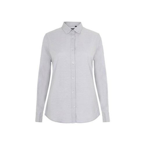 VL PRITHVI WOMEN. Camisa Oxford (180 g/m²) para mujer, fabricada en algodón (50 %), poliéster (45 %) y elastano (5 %)