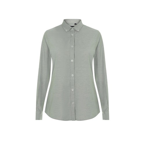 VL PRITHVI WOMEN. CAMISA OXFORD (180 G/M²) PARA MUJER, FABRICADA EN ALGODÓN (50 %), POLIÉSTER (45 %) Y ELASTANO (5 %)
