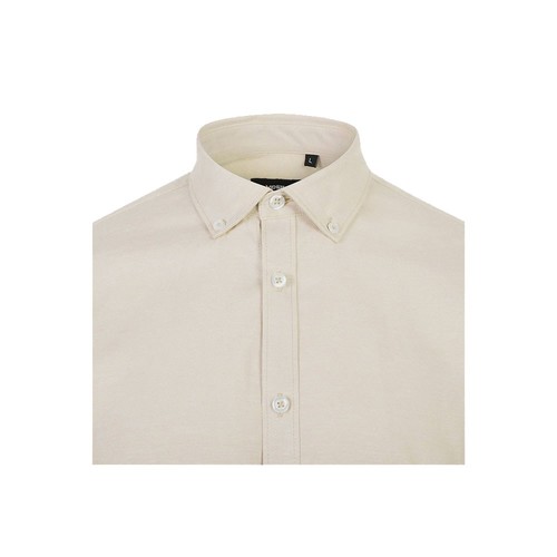 luz natural VL PRITHVI MAN. Camisa Oxford para hombre (180 g/m²) de algodón (50 %), poliéster (45 %) y elastano (5 %)
