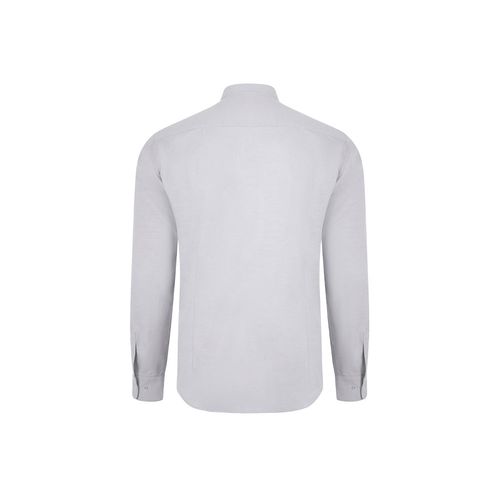 VL PRITHVI MAN. Camisa Oxford para hombre (180 g/m²) de algodón (50 %), poliéster (45 %) y elastano (5 %)