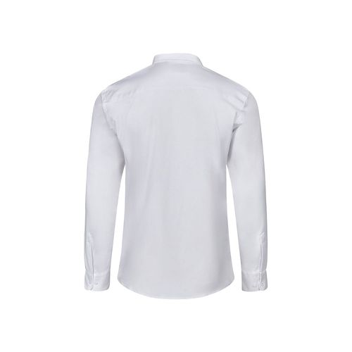 VL PRITHVI MAN. Camisa Oxford para hombre (180 g/m²) de algodón (50 %), poliéster (45 %) y elastano (5 %)