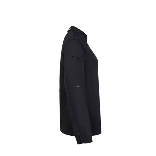 VL THOTH. Chaqueta de cocina para mujer (190 g/m²) fabricada con algodón (35 %) y poliéster reciclado (65 %)