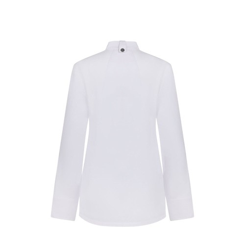 VL THOTH. Veste de cuisine pour femme (190 g/m²) en coton (35 %) et polyester recyclé (65 %)