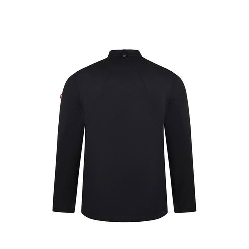 VL AGNI. Chaqueta de cocina unisex (190 g/m²) fabricada con algodón (35 %) y poliéster reciclado (65 %)