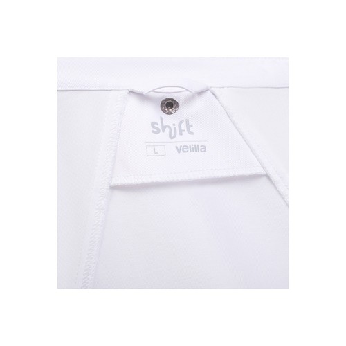 VL AGNI. Chaqueta de cocina unisex (190 g/m²) fabricada con algodón (35 %) y poliéster reciclado (65 %)