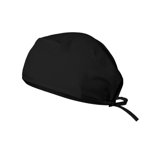 black VL SAGA. Gorro sanitario (140 g/m²) fabricado con microfibra 100 %