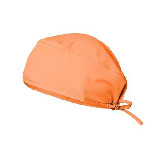 orange VL SAGA. Gorro sanitario (140 g/m²) fabricado con microfibra 100 %