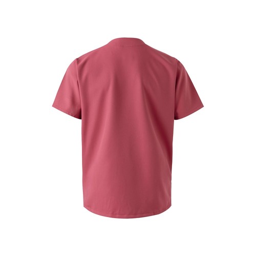 rosa pastel VL FLORA. Túnica de manga corta (140 g/m²) fabricada con microfibra 100 %