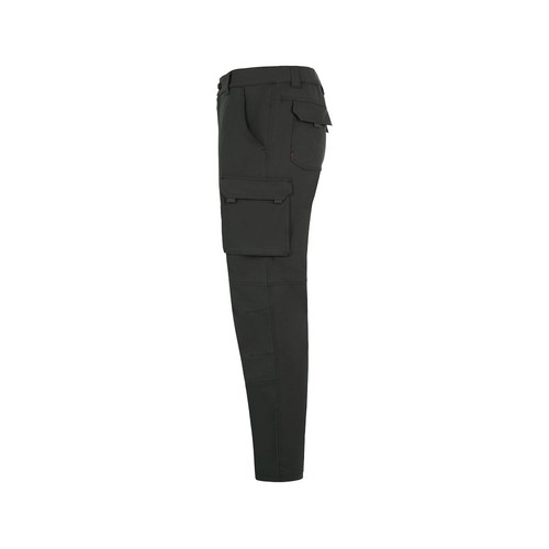 verde militar VL NYMPHS. Pantalones 4-Xtreme de sarga (280 g/m²) fabricados con elastomultiéster EME (100 %)