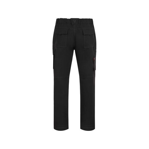 black VL NYMPHS. Pantalones 4-Xtreme de sarga (280 g/m²) fabricados con elastomultiéster EME (100 %)