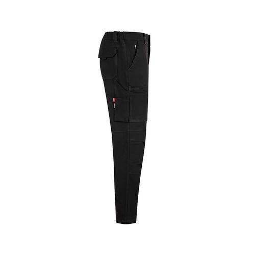 black VL NYMPHS. Pantalones 4-Xtreme de sarga (280 g/m²) fabricados con elastomultiéster EME (100 %)