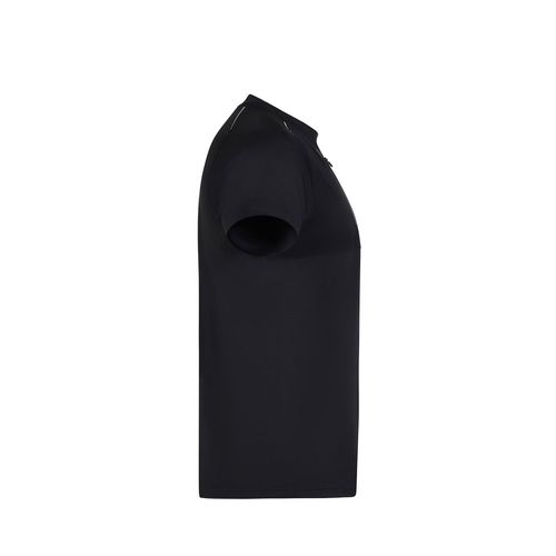 black VL RHEA. Camiseta técnica tipo gofre (110 g/m²), fabricada con poliéster 100 % reciclado