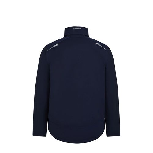 azul marino VL NYX. Chaqueta acolchada (180 g/m²), fabricada con poliéster reciclado (50 %) y poliéster (50 %)