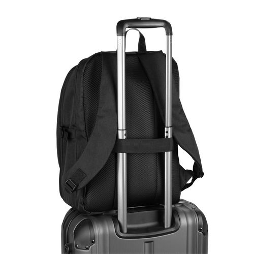 UDINE. Sac avec un compartiment à ouverture complète en polyester recyclé haute densité 300D 16 pouces - 7