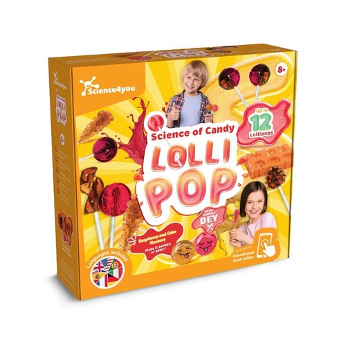 LOLLIPOP FACTORY. Fábrica de piruletas: perfecta para niños