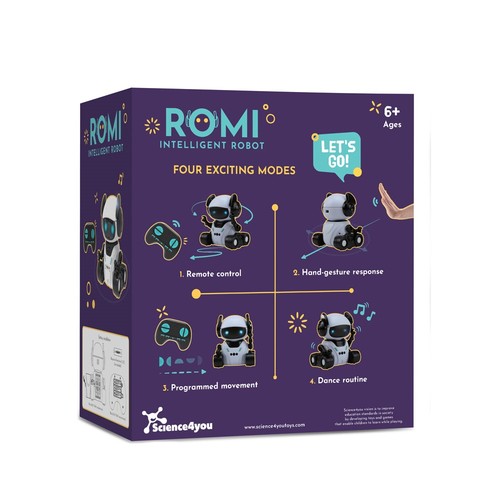 ROMI INTELLIGENT ROBOT. Juguete educativo para niños