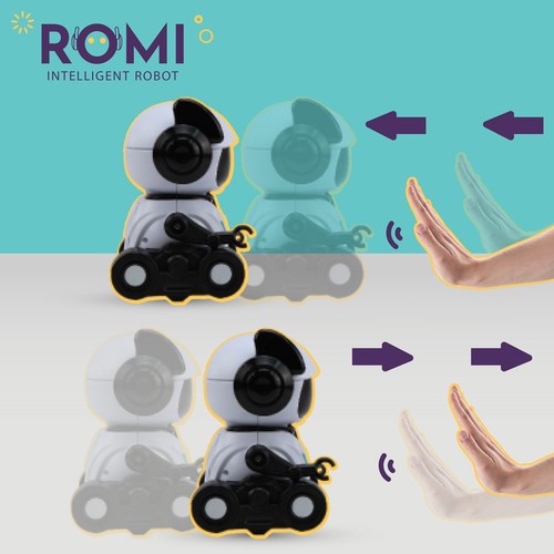 ROMI INTELLIGENT ROBOT. Juguete educativo para niños