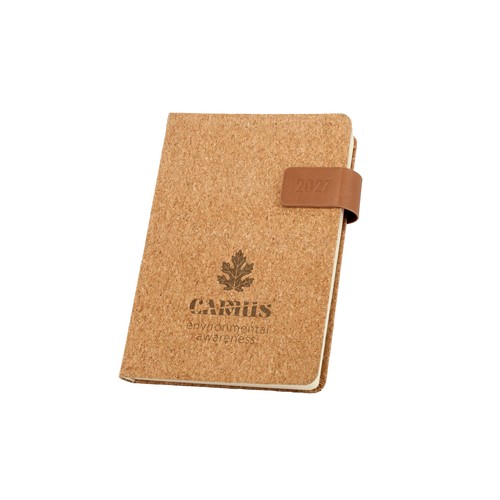 natural CAMUS A5. Agenda A5 de corcho