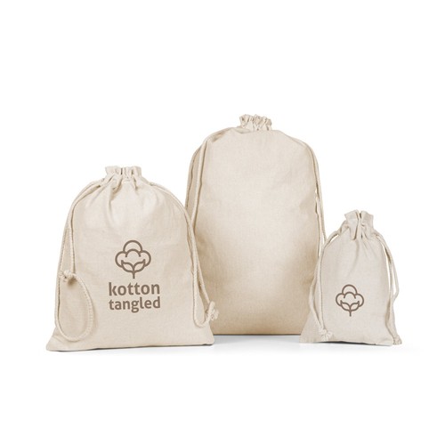 luz natural GIFTWRAP L. Bolsa grande 100 % algodón (120 g/m²)