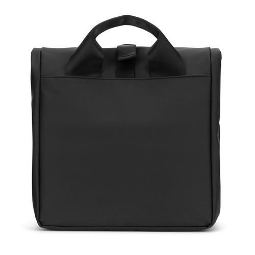 black AZORES COOLER. Bolsa térmica enrollable de PU con aislamiento de PEVA (7 l)
