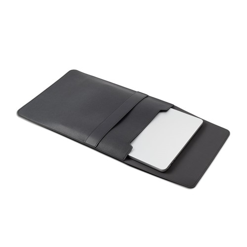 black VENTURE NOTEBOOK. Funda de poliuretano para portátiles de hasta 14