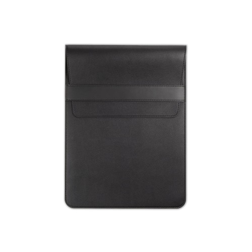 black VENTURE NOTEBOOK. Funda de poliuretano para portátiles de hasta 14