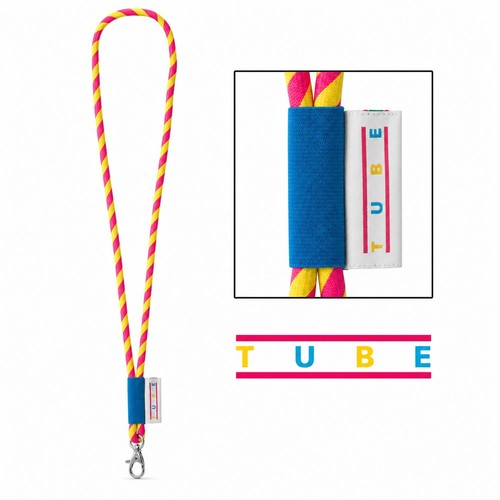 Muestra impresa de Lanyard TUBE Long (Ø 7 mm), Merchandising, artículos personalizados para tu promoción de marca